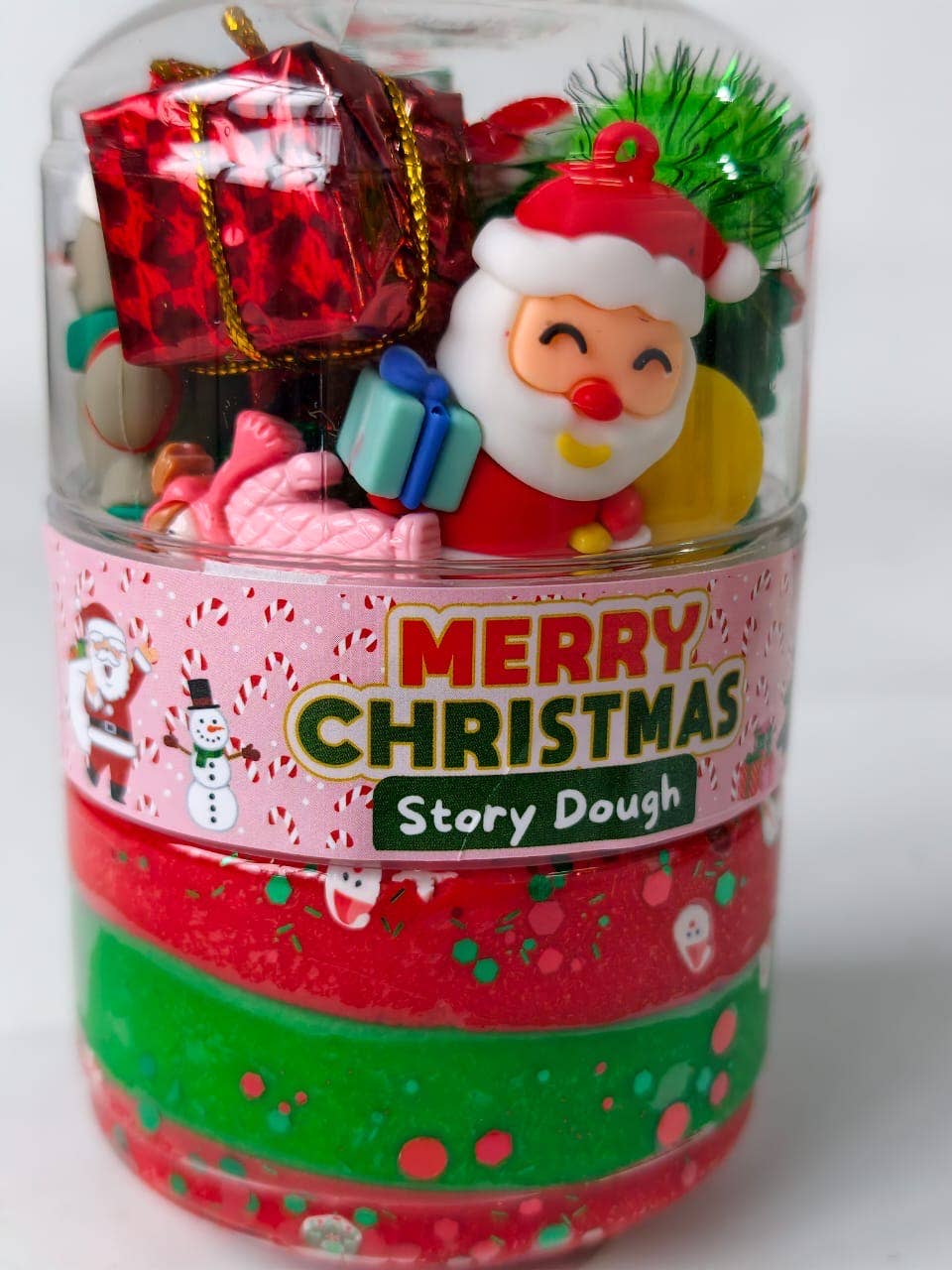 Christmas dough Jar 