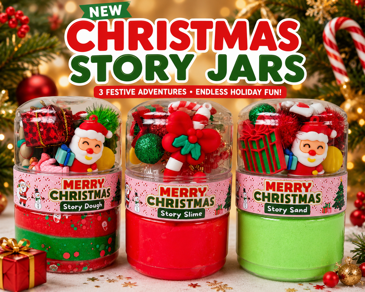 Christmas dough Jar 