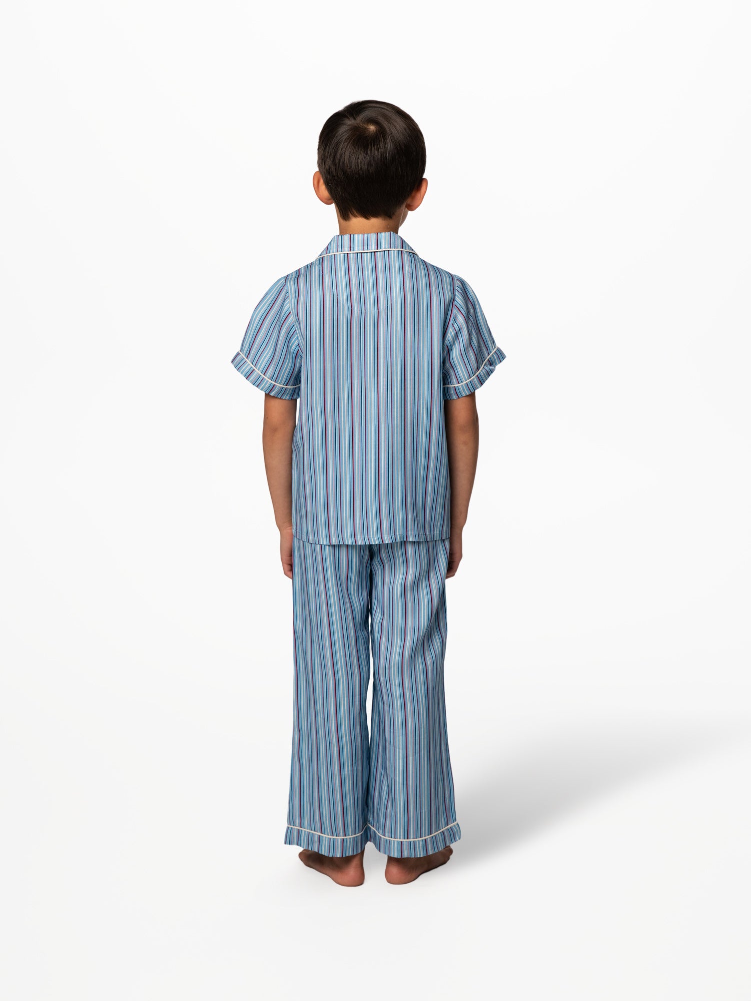 Bamboo Stripes Kids Pajama Set