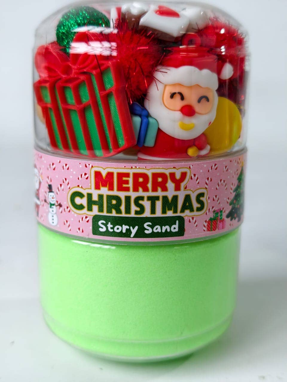 Christmas Sand Jar 